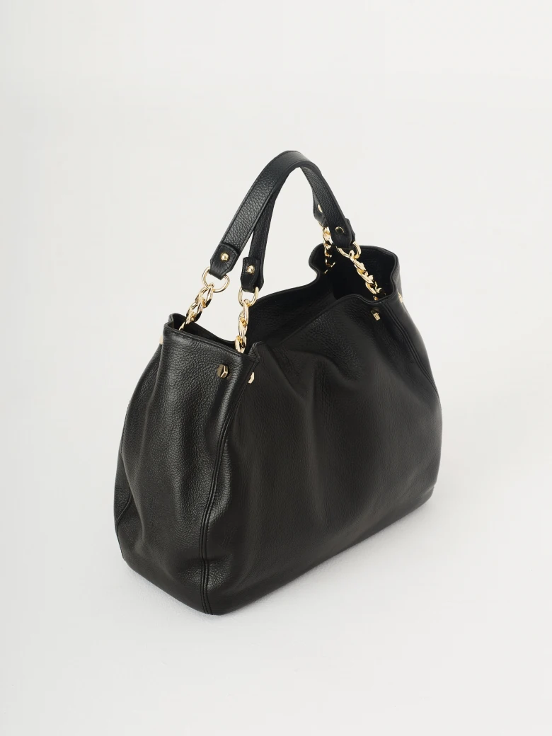Torebka typu shopper w czarnym kolorze