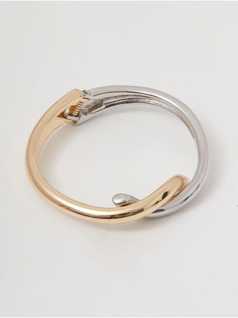 Gold and silver bracelet
