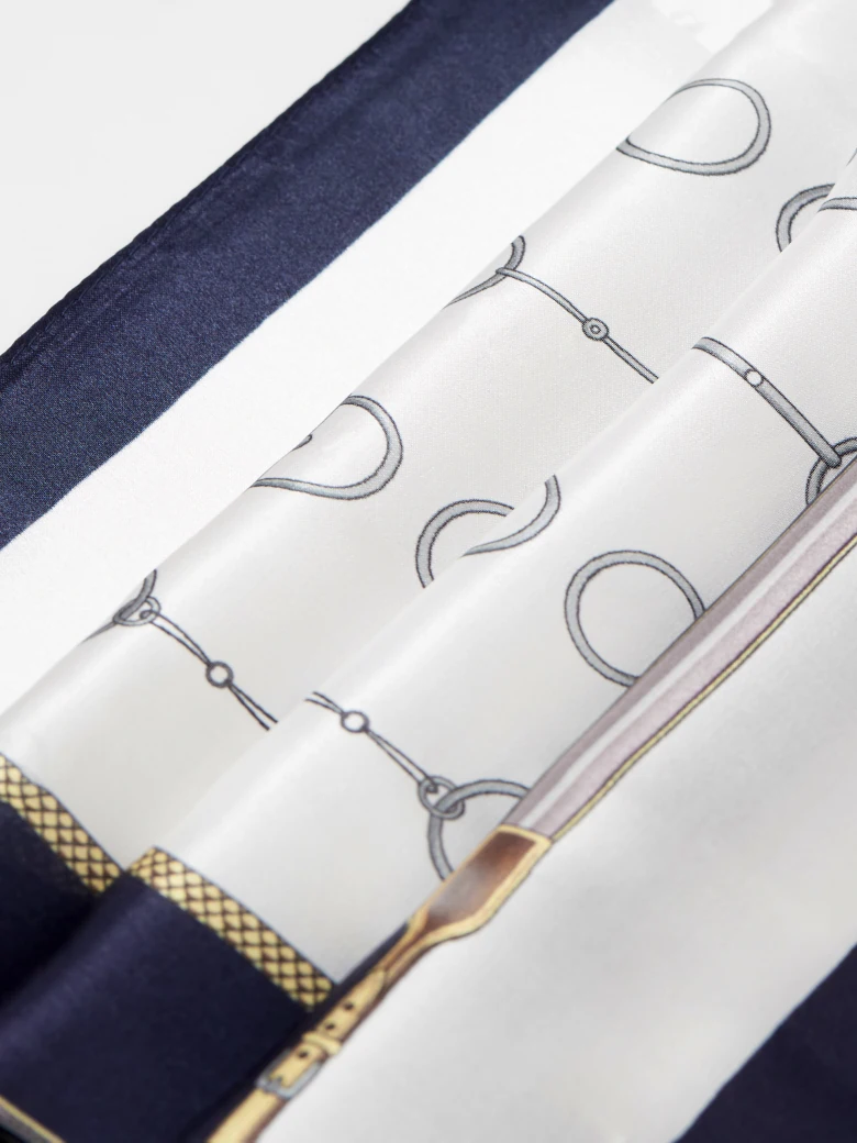 Classic silk scarf