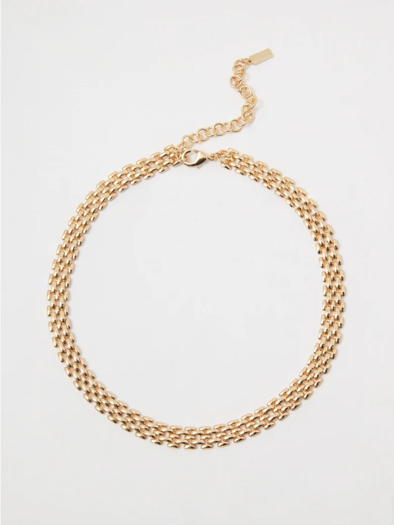 Thick chain necklace