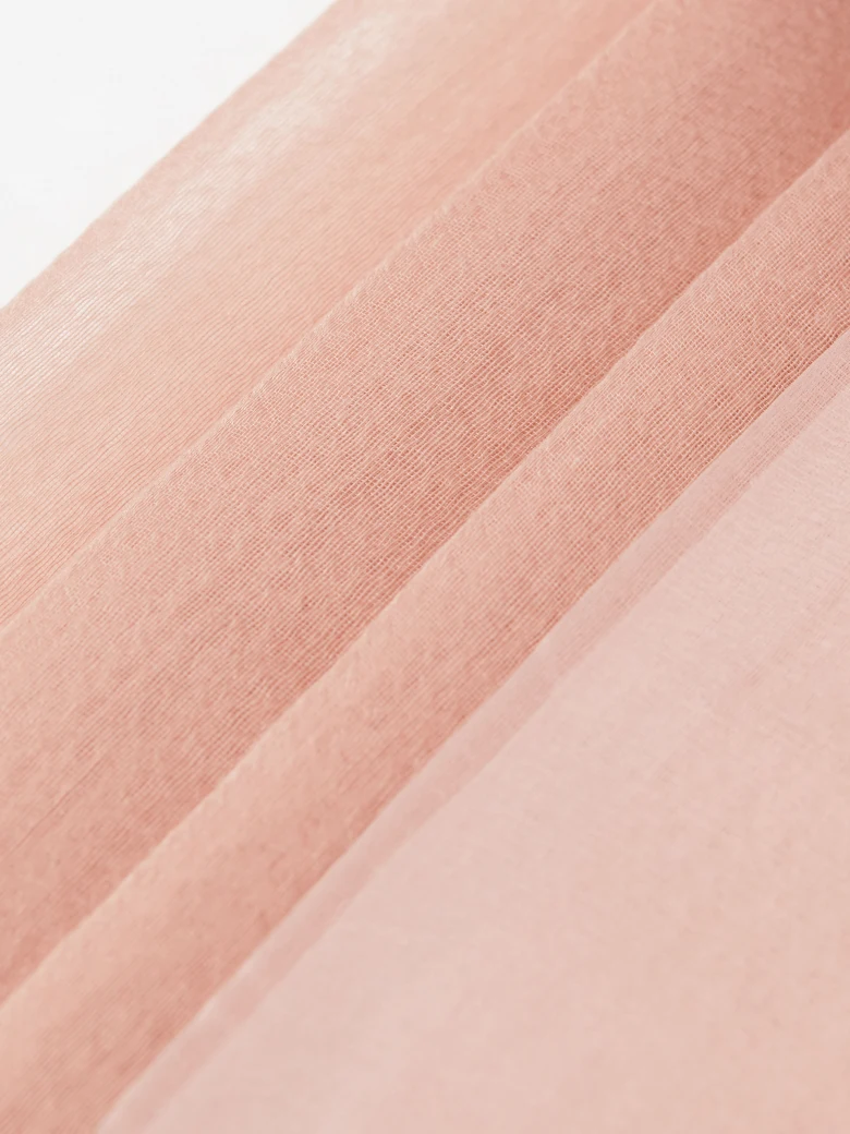 Pastel viscose and silk shawl