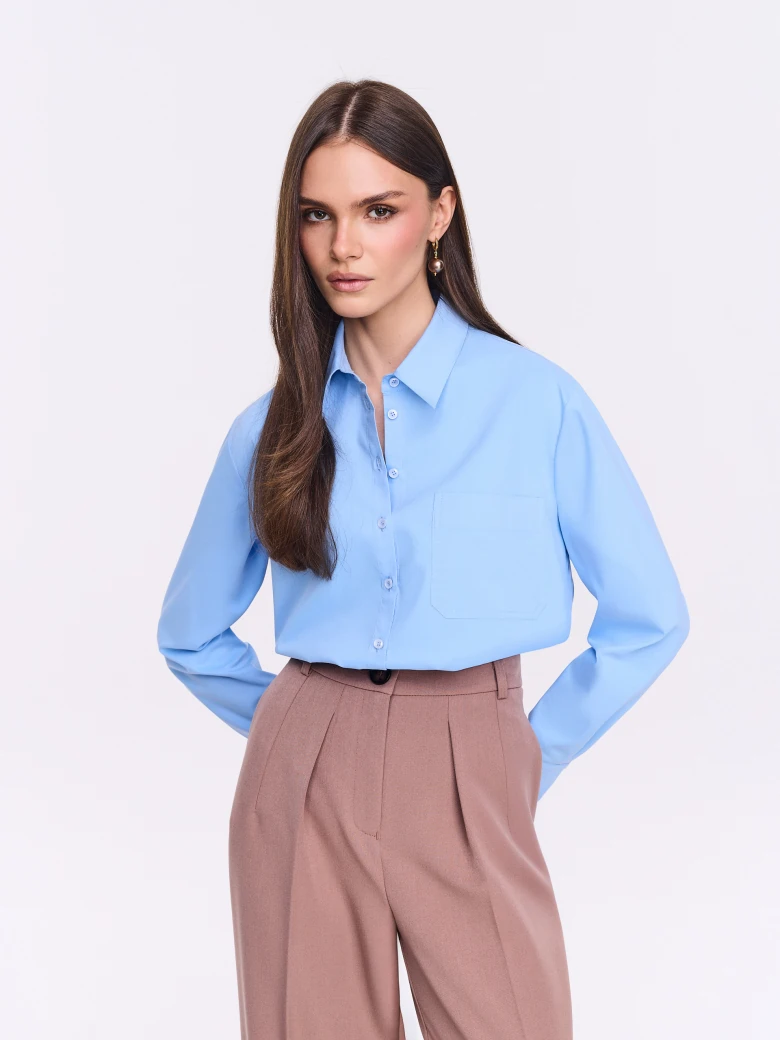 Blue shirt