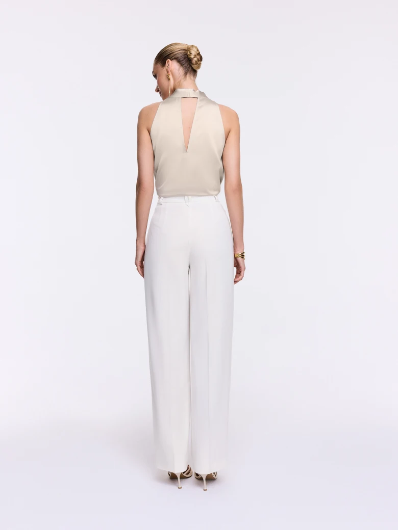 Elegant white pants