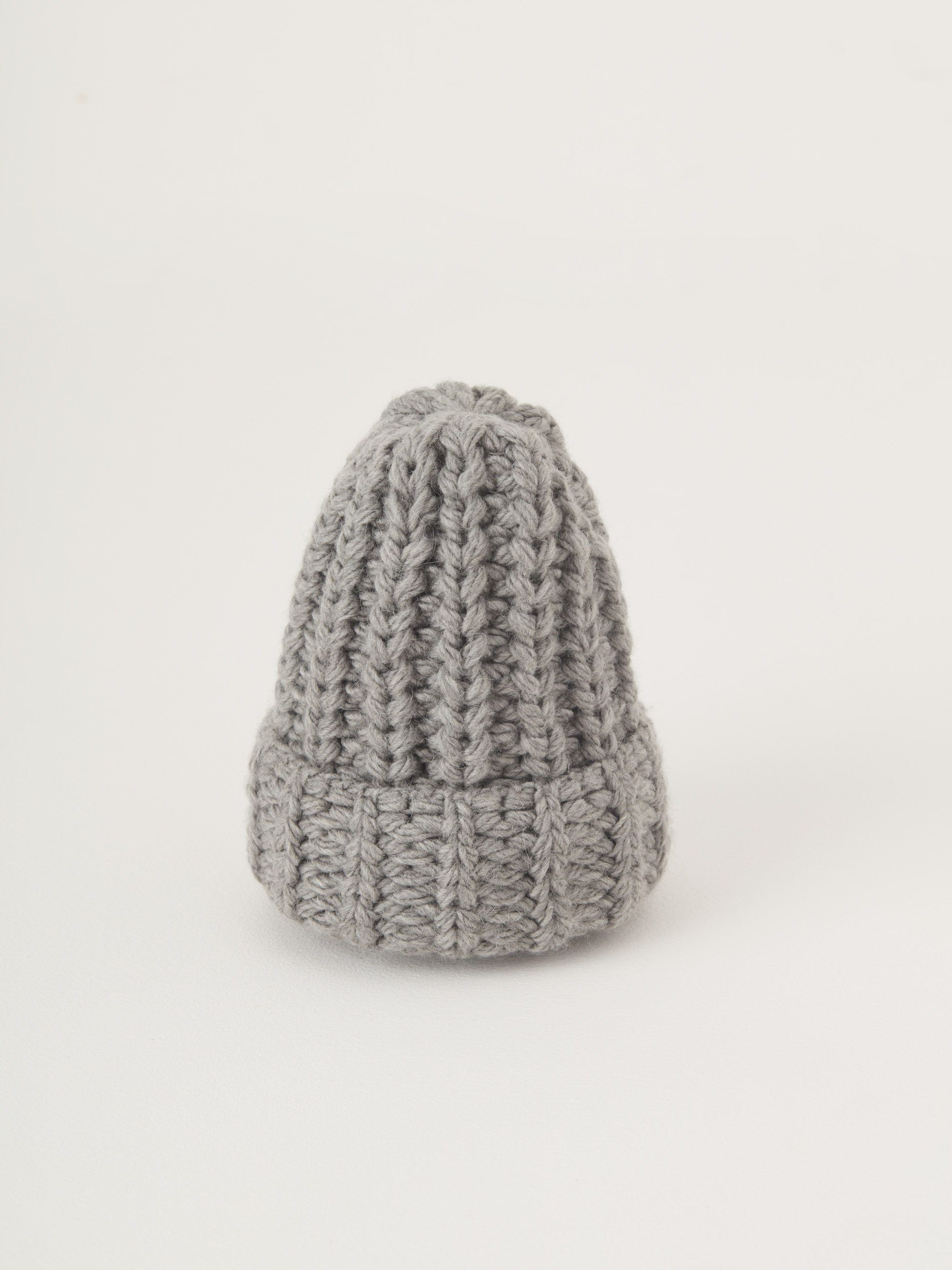 Beanie with decorative weave