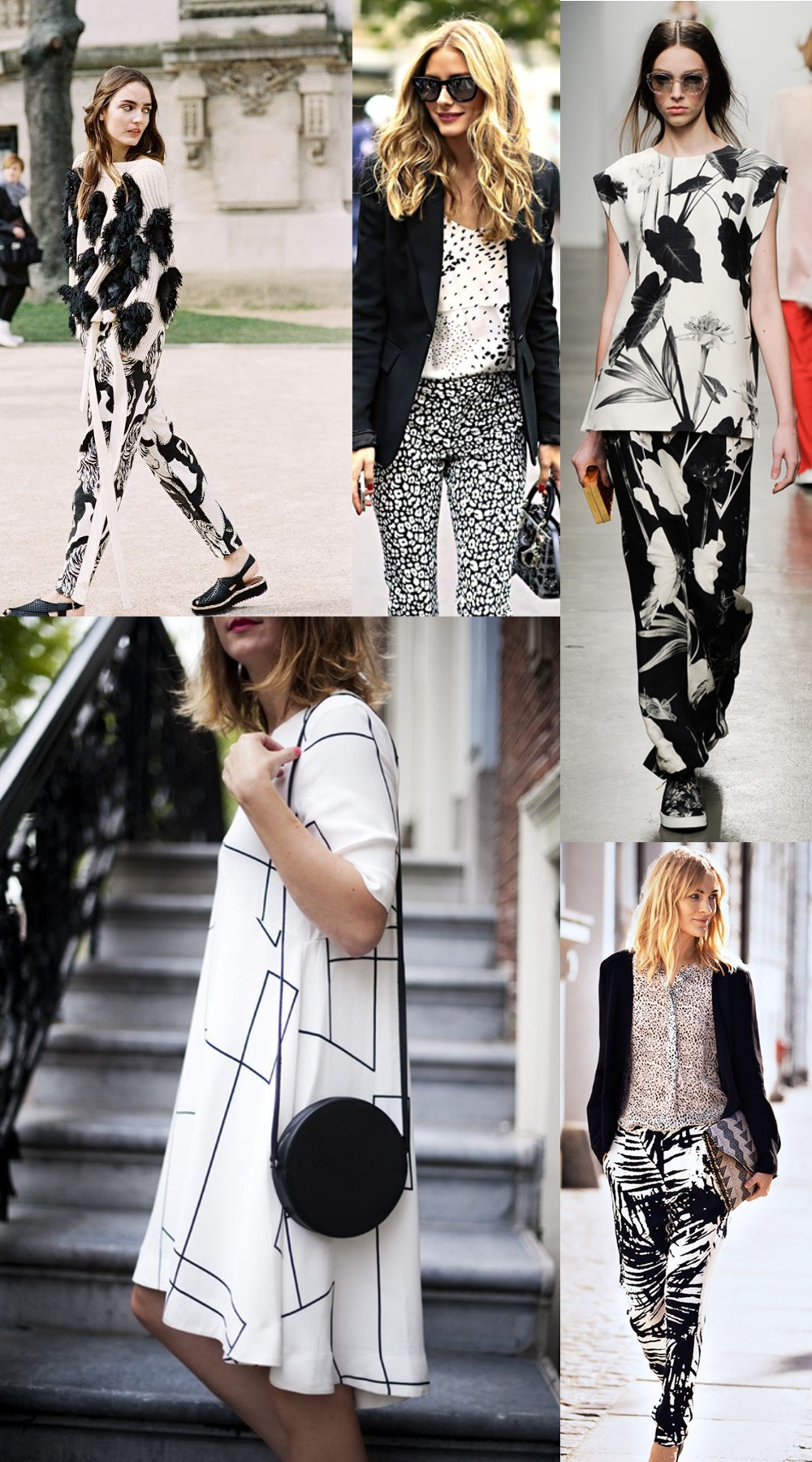 TREND: BLACK AND WHITE PRINTS